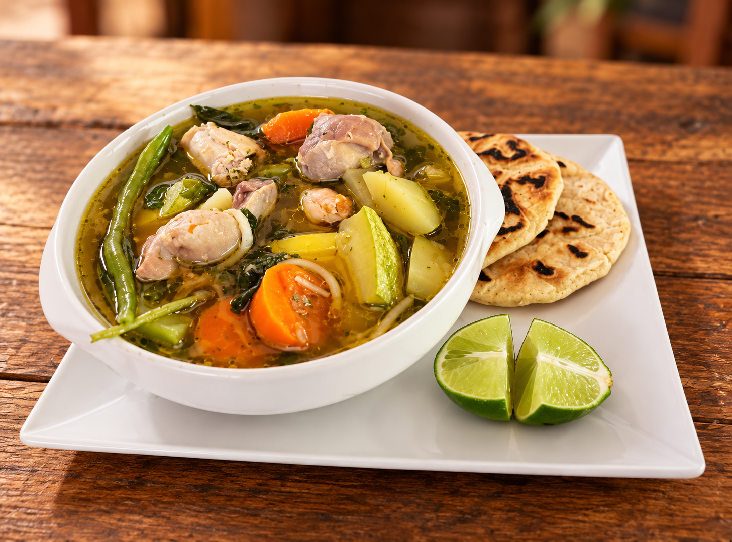 Sopa tradicional de Conchódromo Cristy